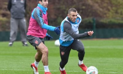 henrikh-Mkhitaryan-Arsenal-training