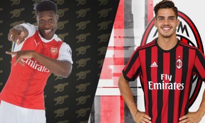 arsenal-vs-ac-milan-danny-welbeck-vs-andre-silva