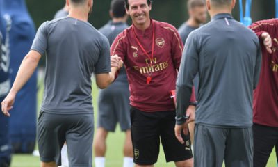 Unai-Emery-pre-season-training