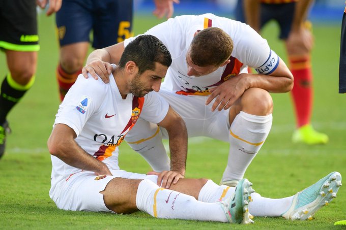 Mkhitaryan suffers flexor injury relapse in Conference League Final -  Football Italia