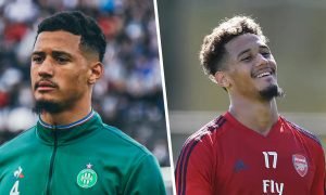 William_Saliba_Saint_Etienne_Arsenal_wallpaper