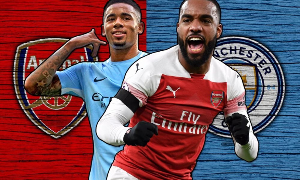 Lacazette vs Gabriel Jesus  Arsenal vs Manchester City