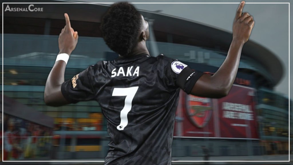 Bukayo Saka 7 Jersey - Arsenal 2023 Home Shirt - Jersey Teams