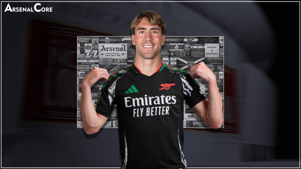 Arsenal have to pay £25m per season to sign Dusan Vlahovic